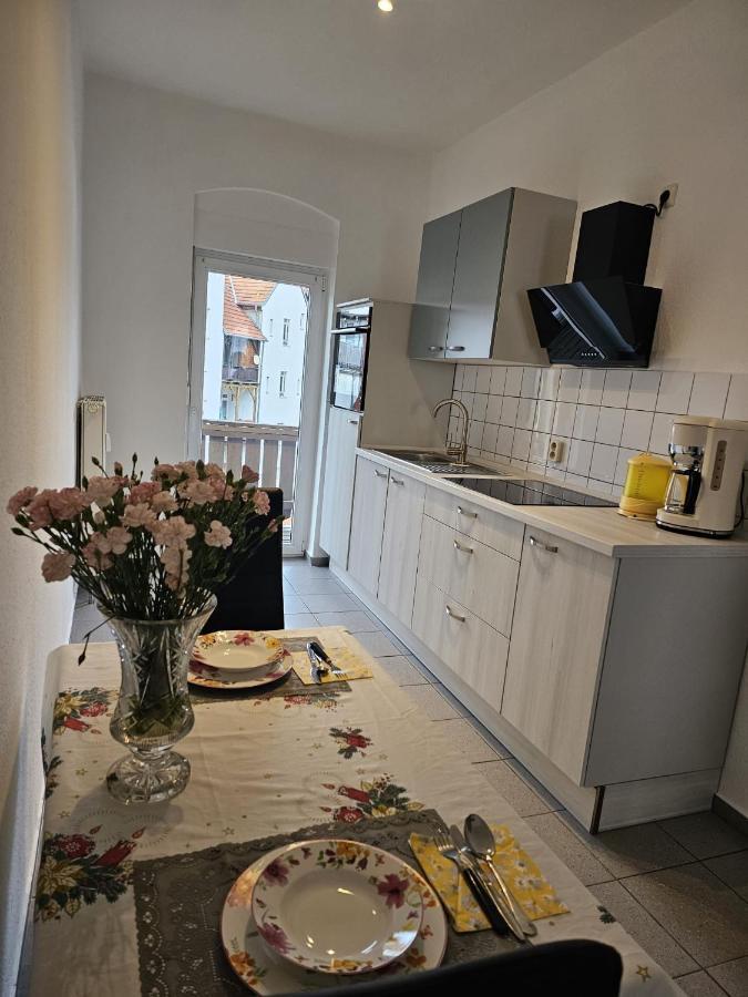 Ferienwohnung Kaethe-Kollwitz-Strasse 54, F2 Altenburg Exterior foto